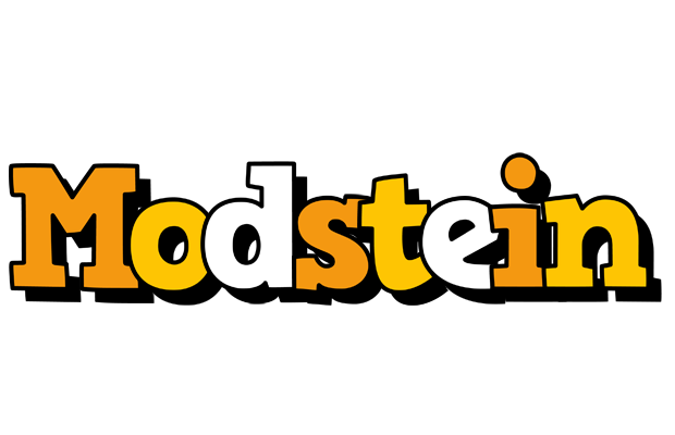 Modstein cartoon logo