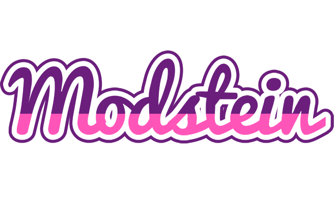 Modstein cheerful logo