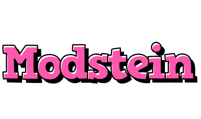 Modstein girlish logo