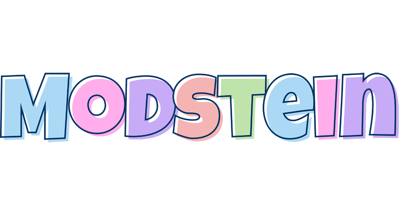 Modstein pastel logo