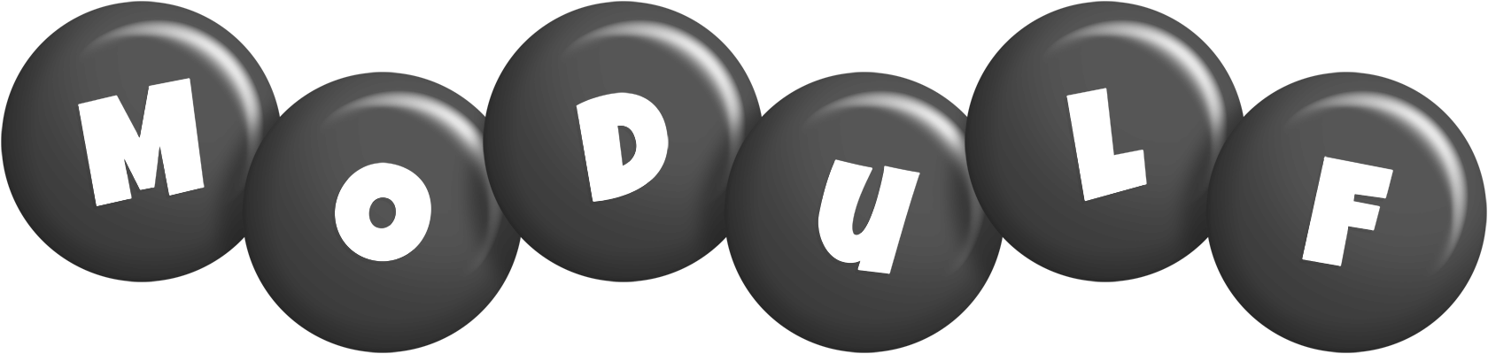 Modulf candy-black logo