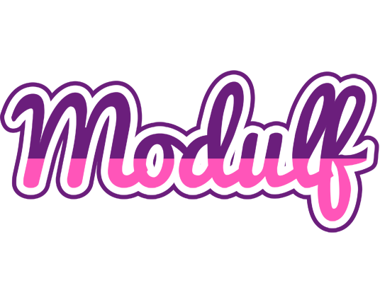 Modulf cheerful logo