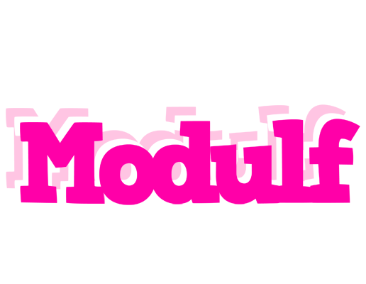 Modulf dancing logo