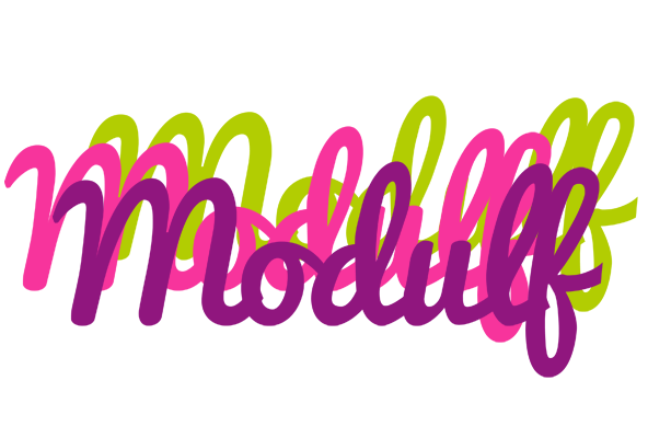 Modulf flowers logo