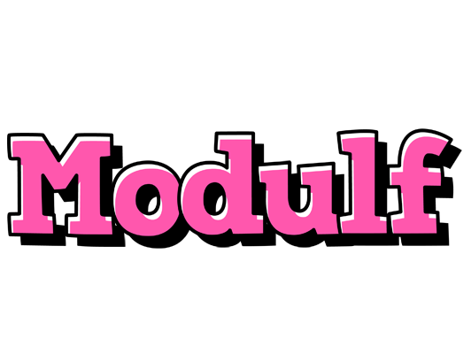 Modulf girlish logo