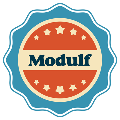 Modulf labels logo