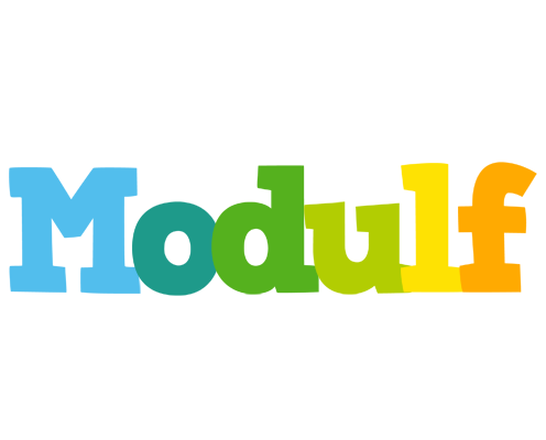 Modulf rainbows logo