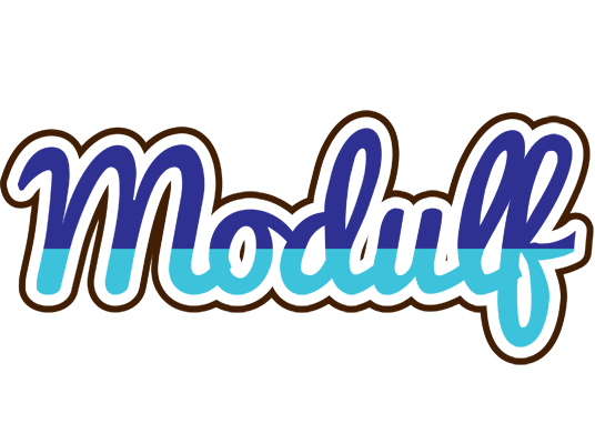 Modulf raining logo