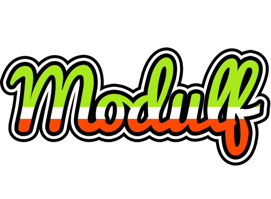 Modulf superfun logo