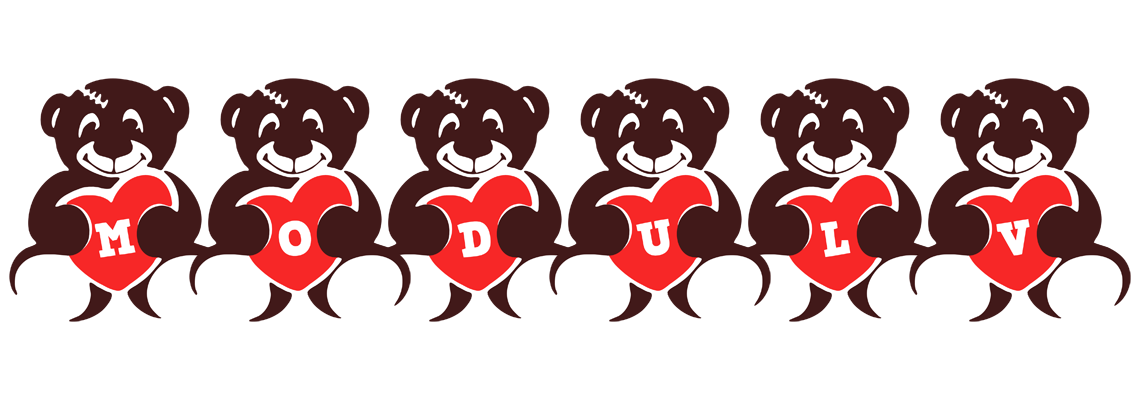 Modulv bear logo