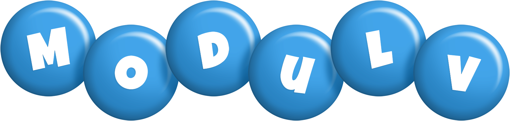 Modulv candy-blue logo