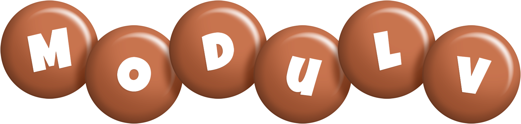 Modulv candy-brown logo