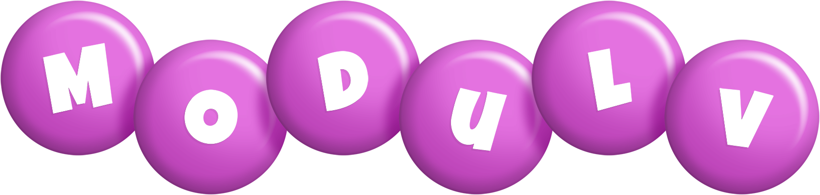 Modulv candy-purple logo