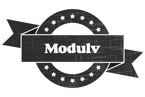 Modulv grunge logo