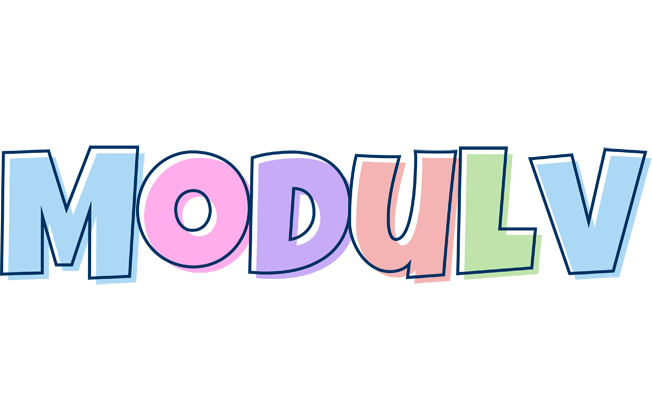 Modulv pastel logo