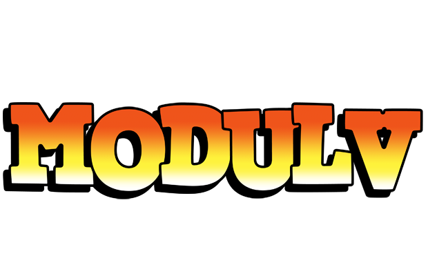 Modulv sunset logo