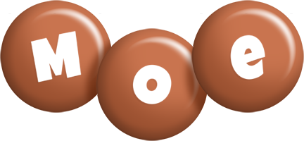 Moe candy-brown logo