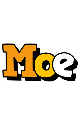 Moe cartoon logo