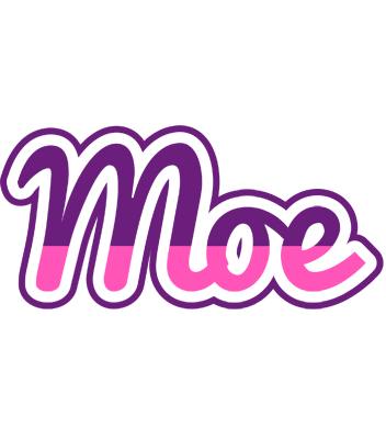 Moe cheerful logo