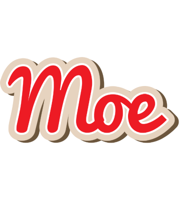 Moe chocolate logo