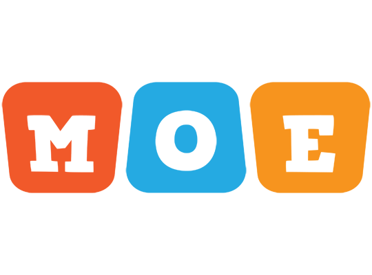 Moe comics logo