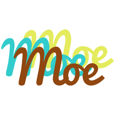 Moe cupcake logo