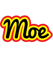 Moe flaming logo