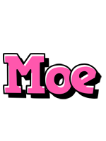 Moe girlish logo