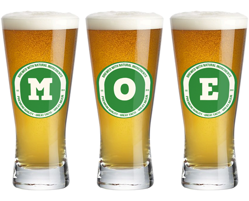 Moe lager logo