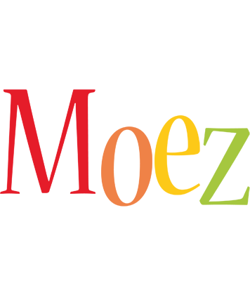 Moez birthday logo