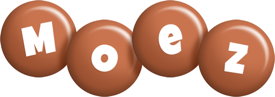 Moez candy-brown logo