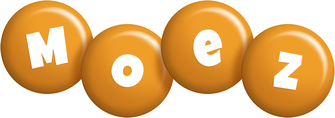 Moez candy-orange logo