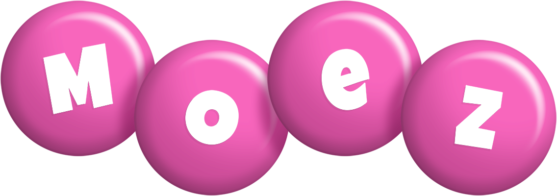 Moez candy-pink logo
