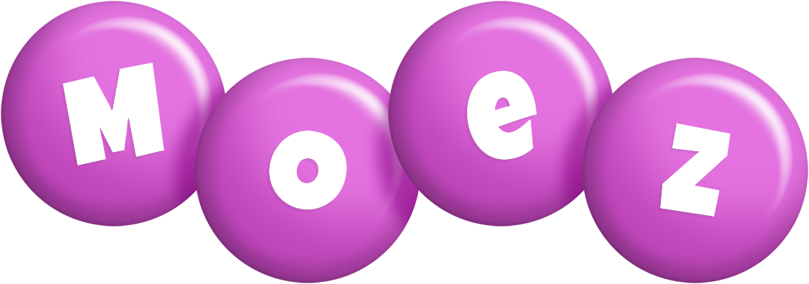 Moez candy-purple logo