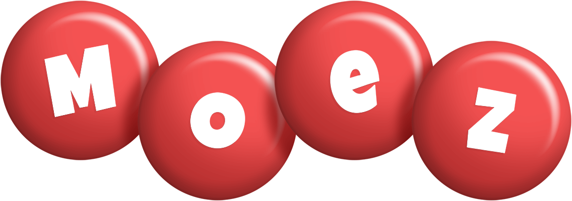 Moez candy-red logo
