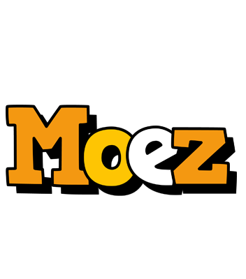 Moez cartoon logo