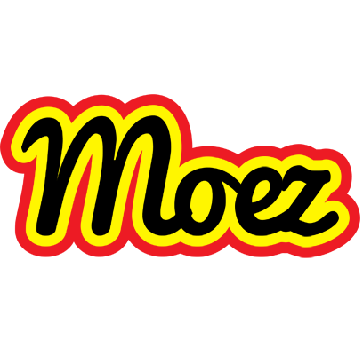 Moez flaming logo