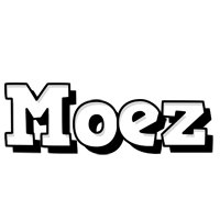 Moez snowing logo