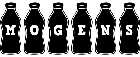 Mogens bottle logo