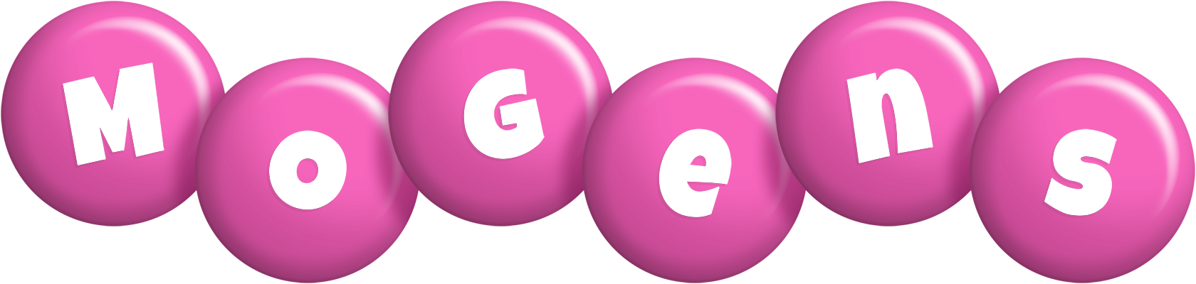 Mogens candy-pink logo