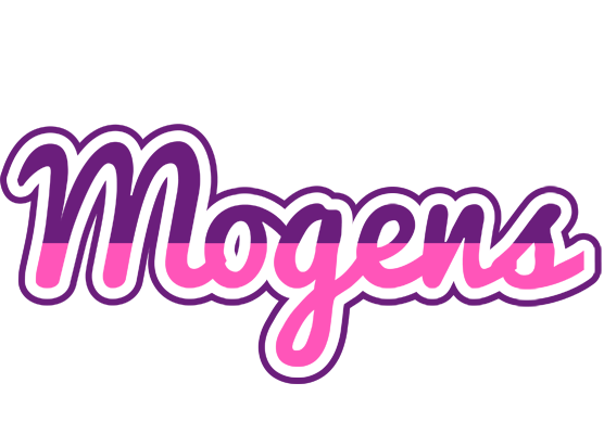 Mogens cheerful logo