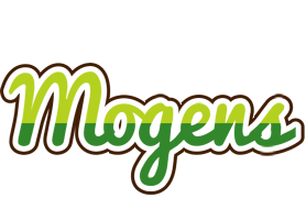 Mogens golfing logo