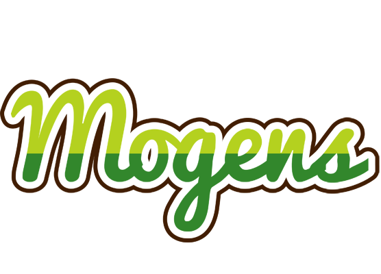 Mogens golfing logo