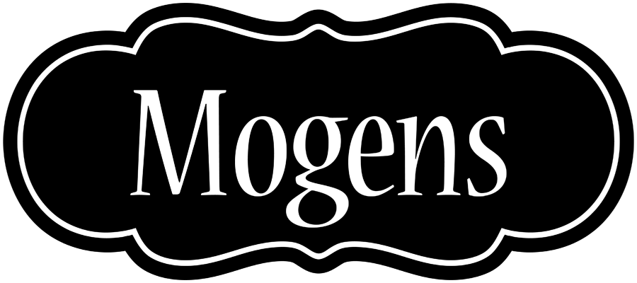 Mogens welcome logo