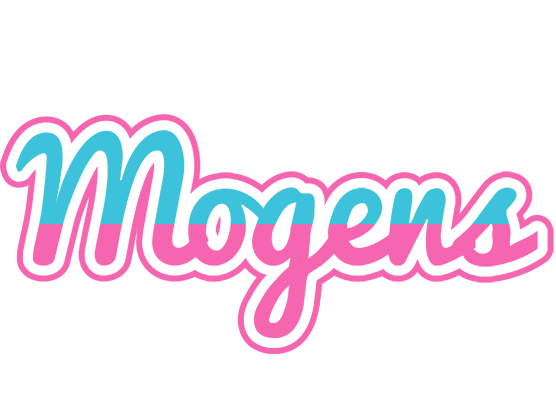 Mogens woman logo