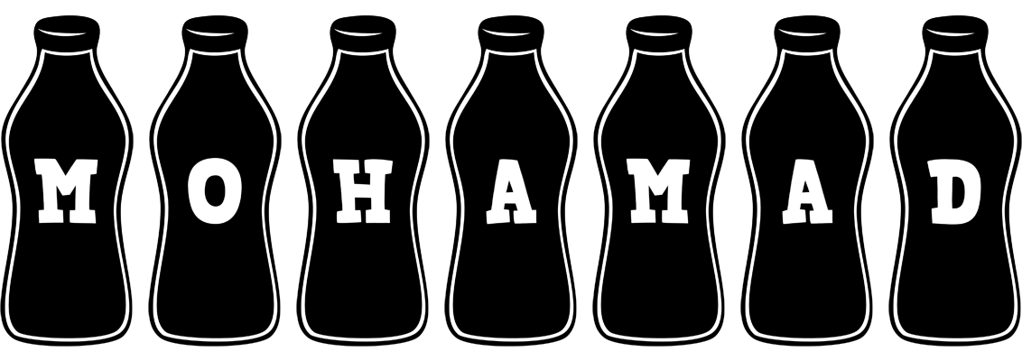 Mohamad bottle logo