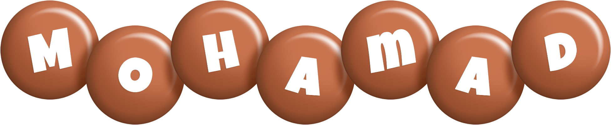 Mohamad candy-brown logo