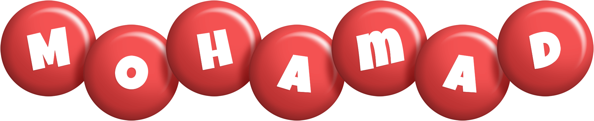 Mohamad candy-red logo