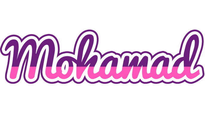 Mohamad cheerful logo