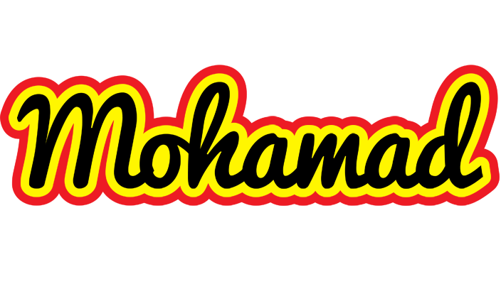 Mohamad flaming logo